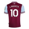 Original Fußballtrikot West Ham United L. Paqueta 10 Heimtrikot 2024-25 Für Herren